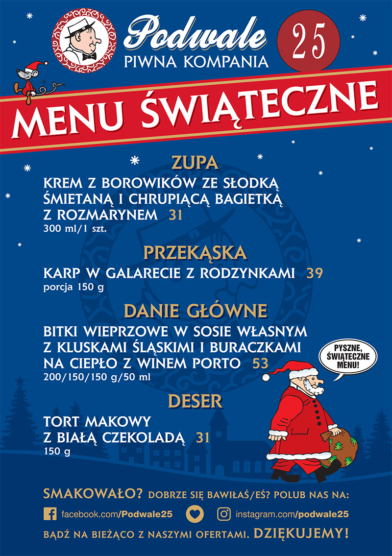 MENU ŚWIĄTECZNE